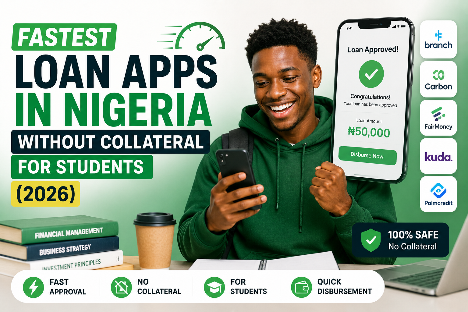 Fastest Loan Apps In Nigeria Without Collateral For Students (2026)
